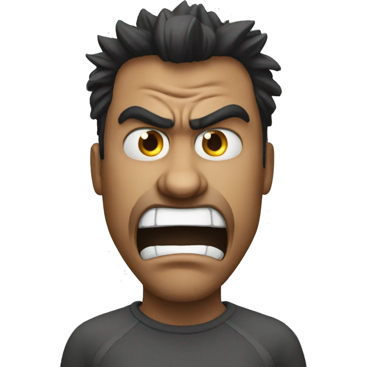 Angry emoji