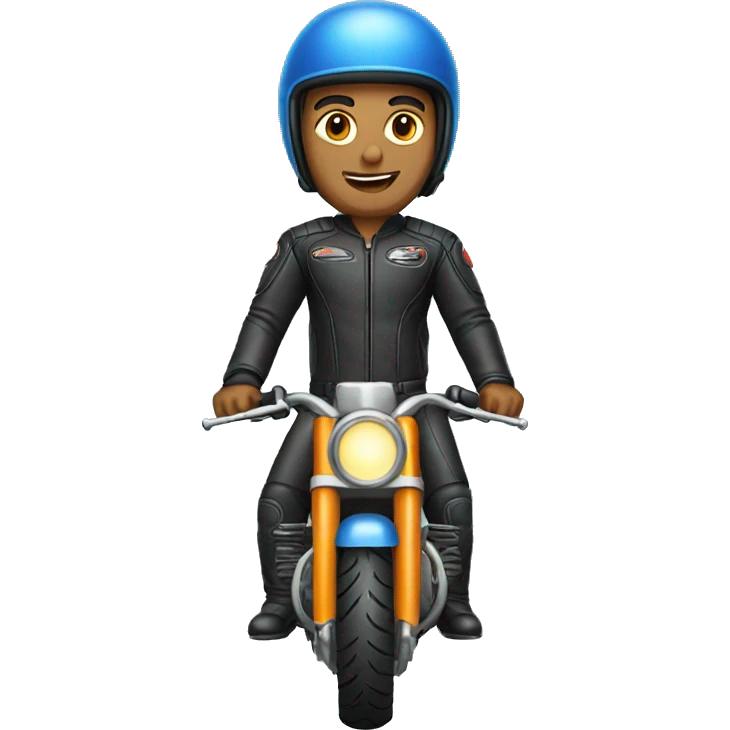 Motorcyclist emoji