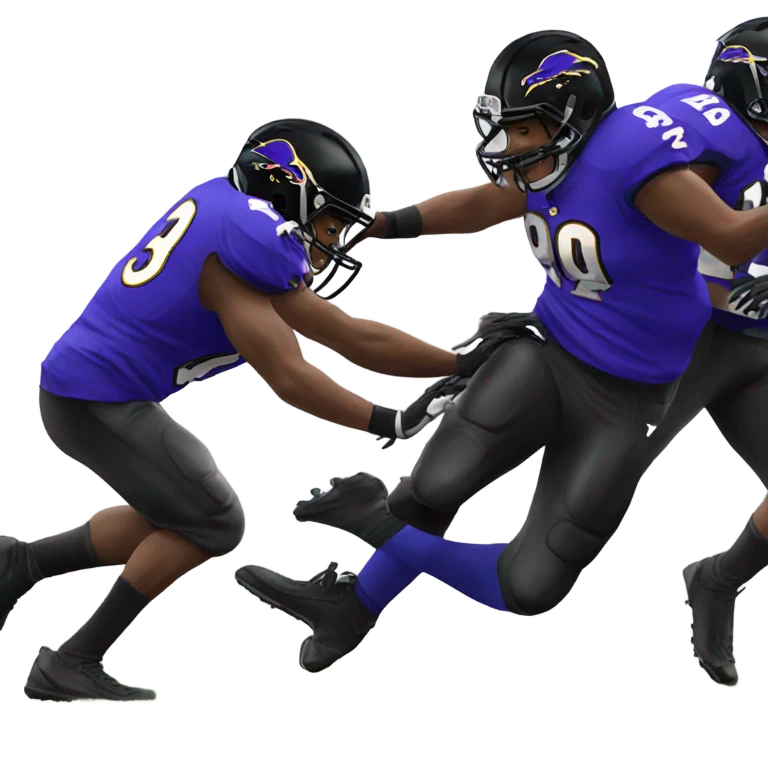 Buffalo bills hitting raven emoji