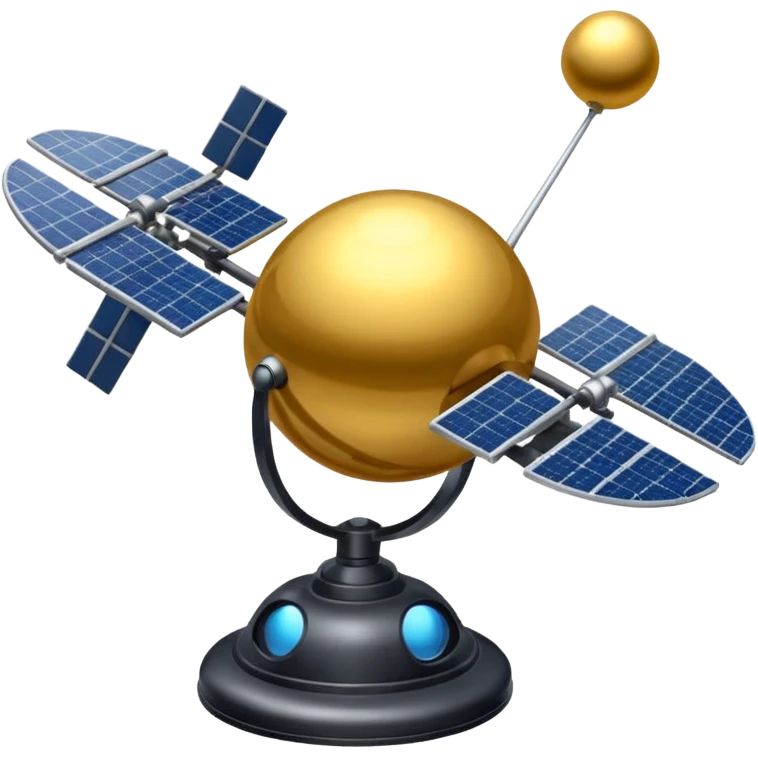 GPS-satellite system emoji