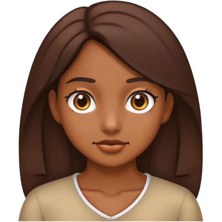 Brown girl hija I  emoji