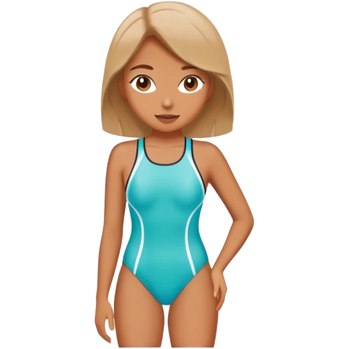 swimsuit goddess  emoji