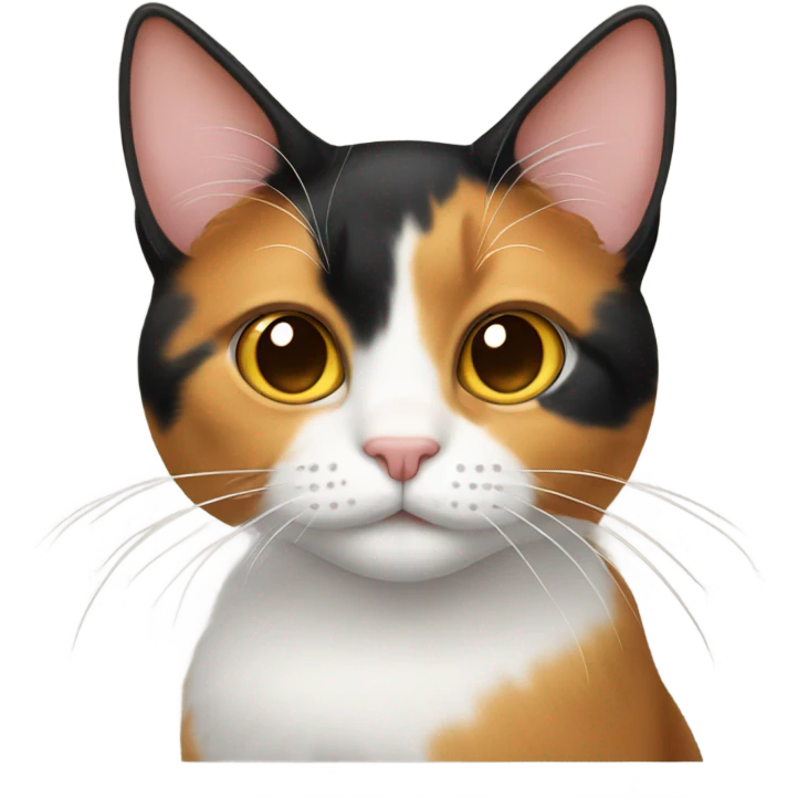 Calico cat emoji