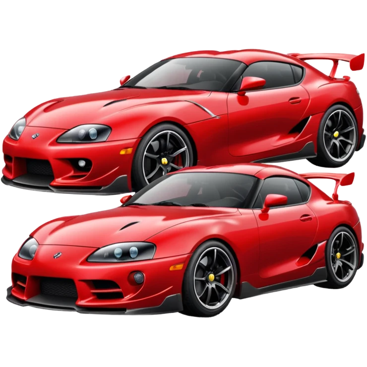 Un SUPRA carro emoji