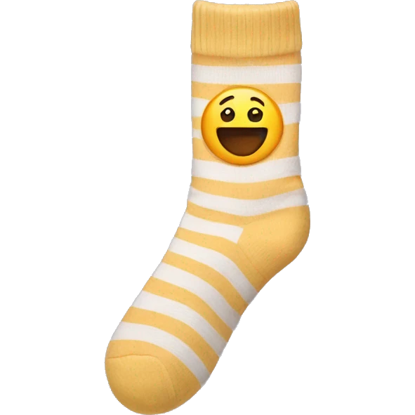 Cute socks emoji
