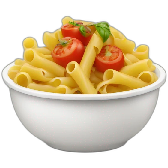 pasta with tomato  emoji