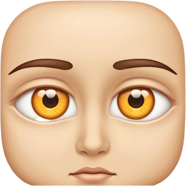 eyes looking in opposite directions emoji
