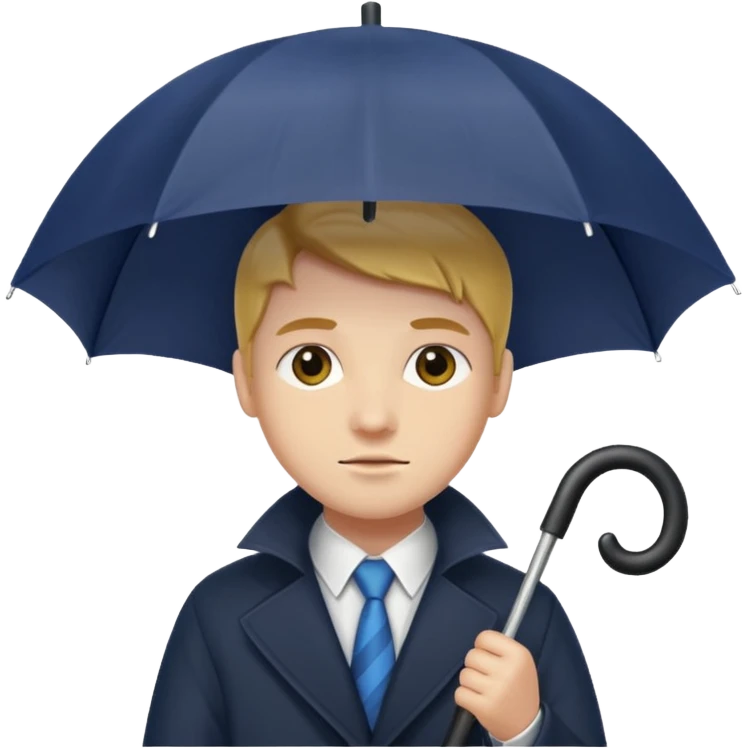 hemster holding an umbrella emoji