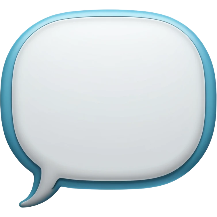 speech bubble emoji