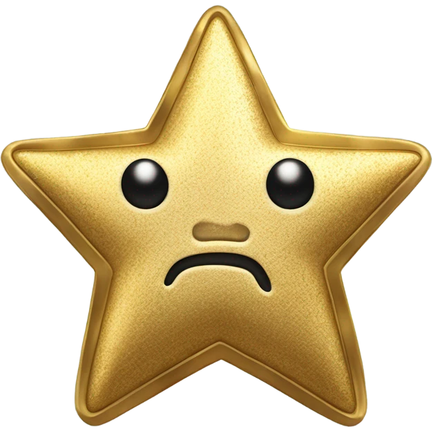 gold star dressed as mobster emoji