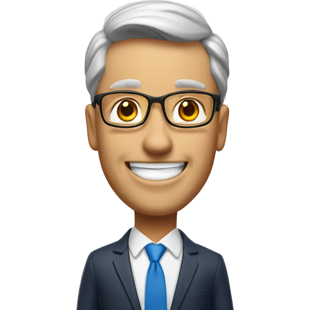 Excited United healthcare CEO emoji