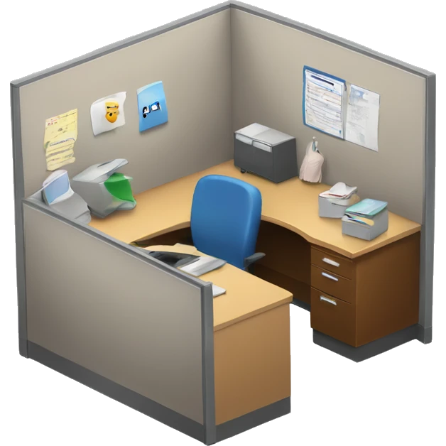 office cubicle emoji