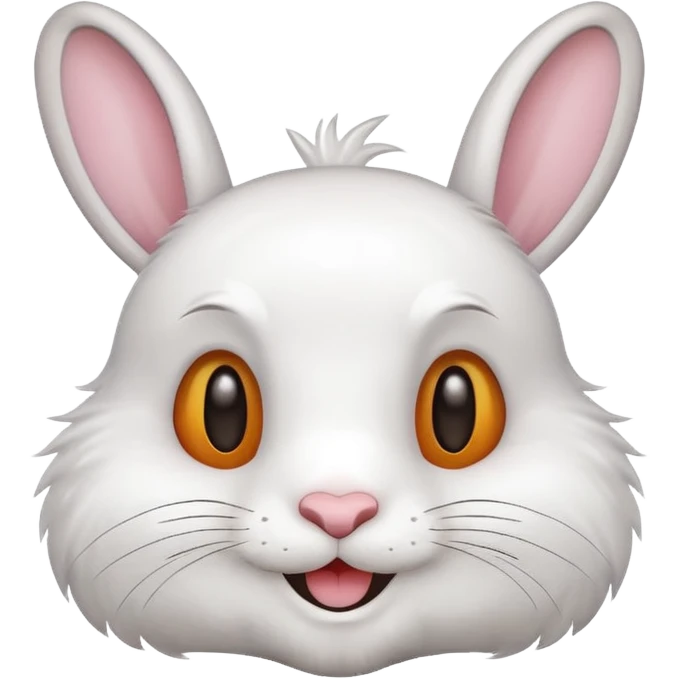 خرگوش درحال خنده emoji