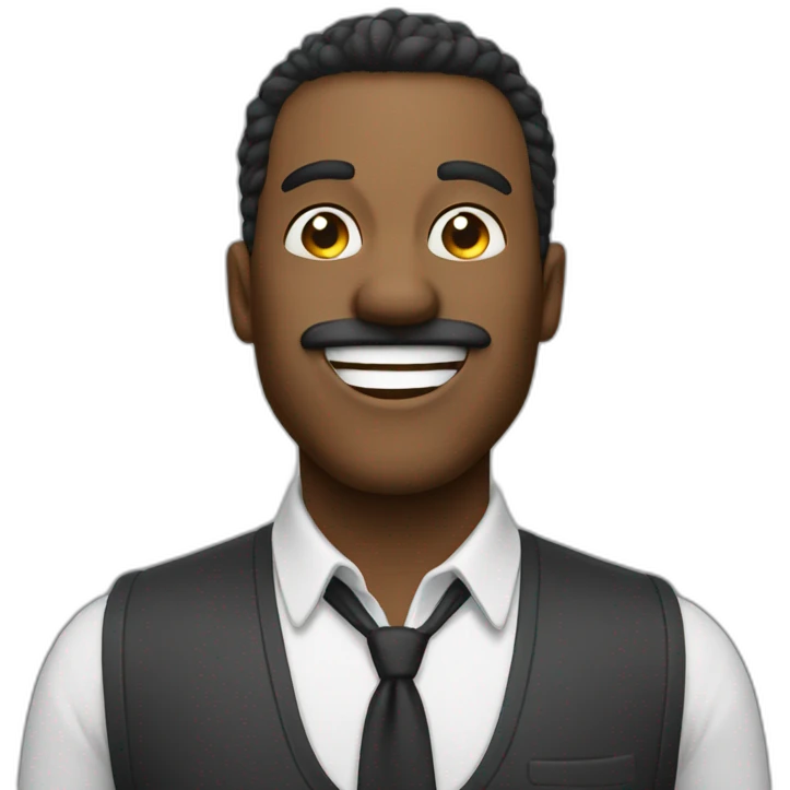 Homme qui pleur de rire emoji