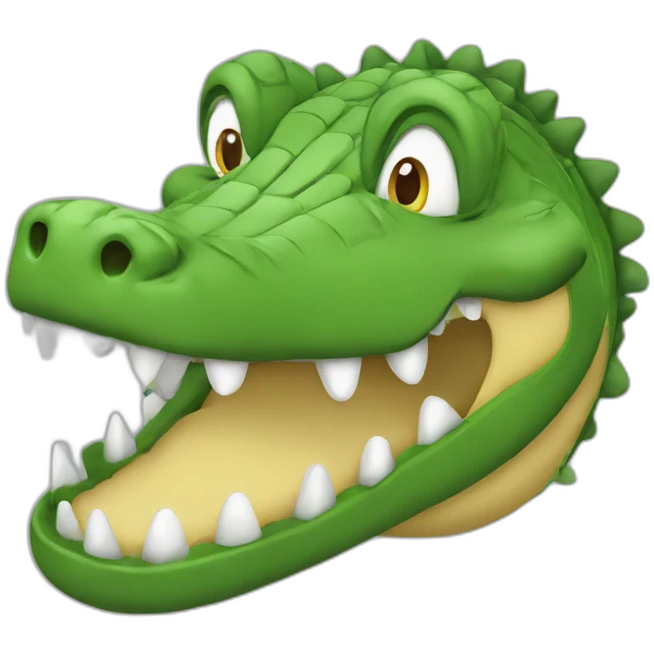 Crocodile one piece emoji