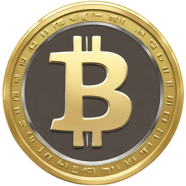 Bitcoin coin emoji
