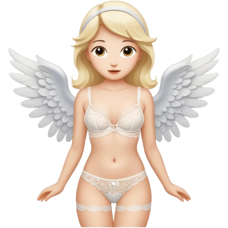 Ангел в нижнем белье emoji