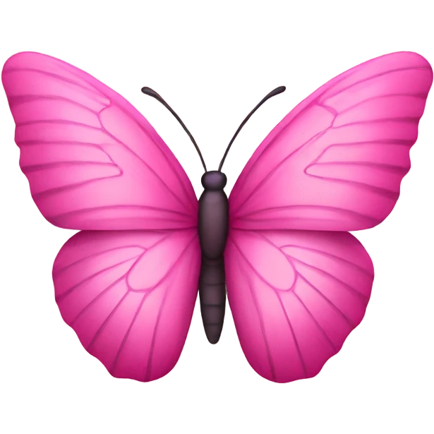 Pink butterfly  emoji