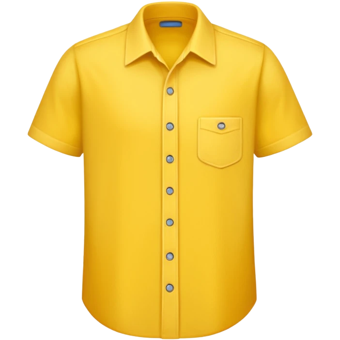 chemise jaune  emoji