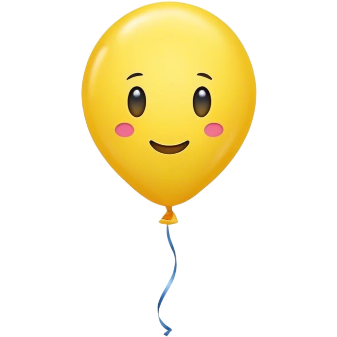 yellow balloon emoji