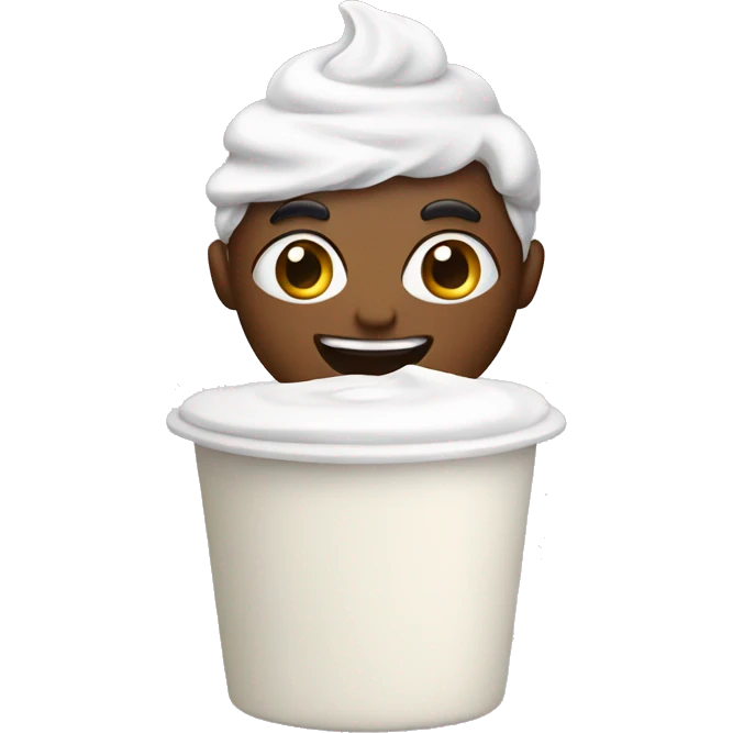 Yogurt emoji