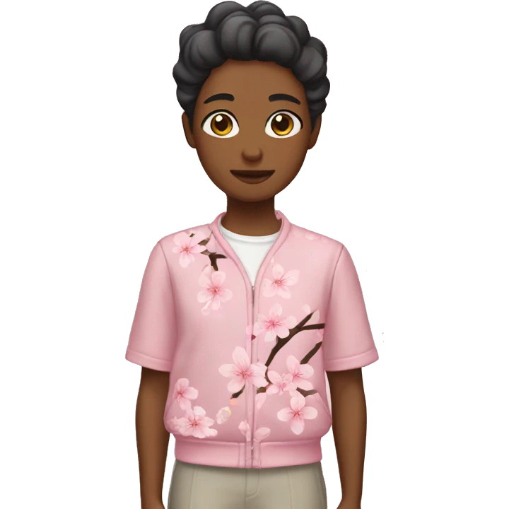 Cherry blossom clothing  emoji