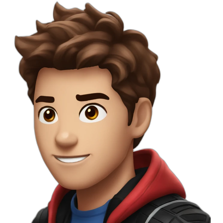 Miles morales frappe peter parker emoji