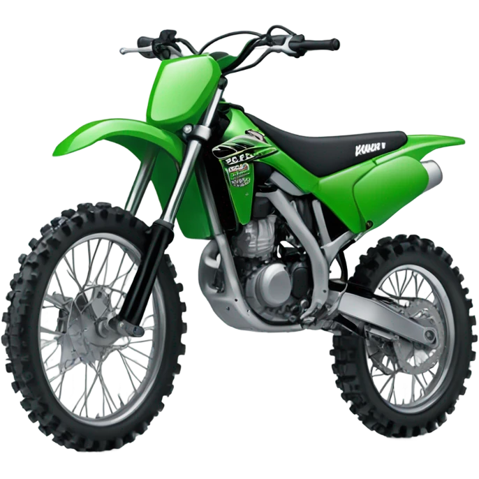 Kawasaki dirt bike emoji