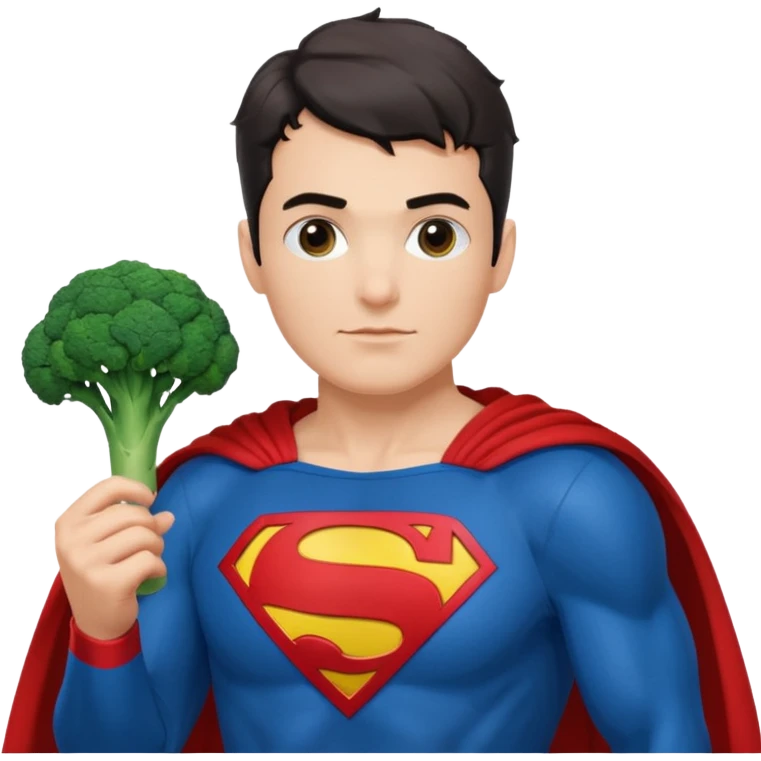 brocoli superman emoji