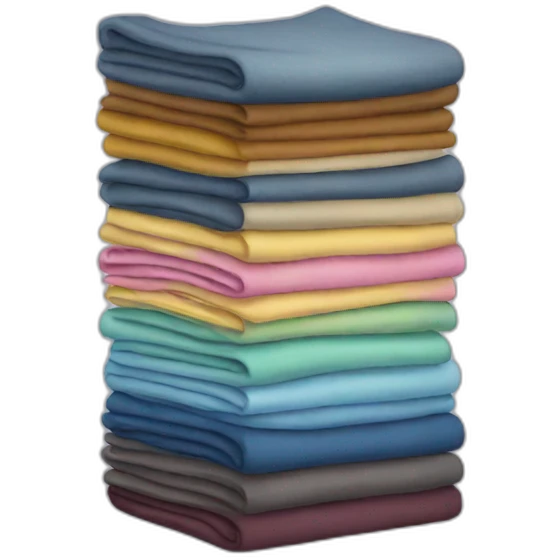 clothing stack emoji