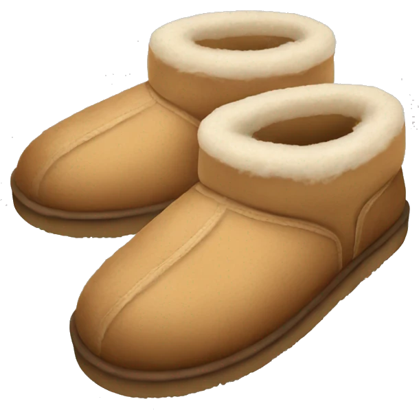 UGG slippers  emoji