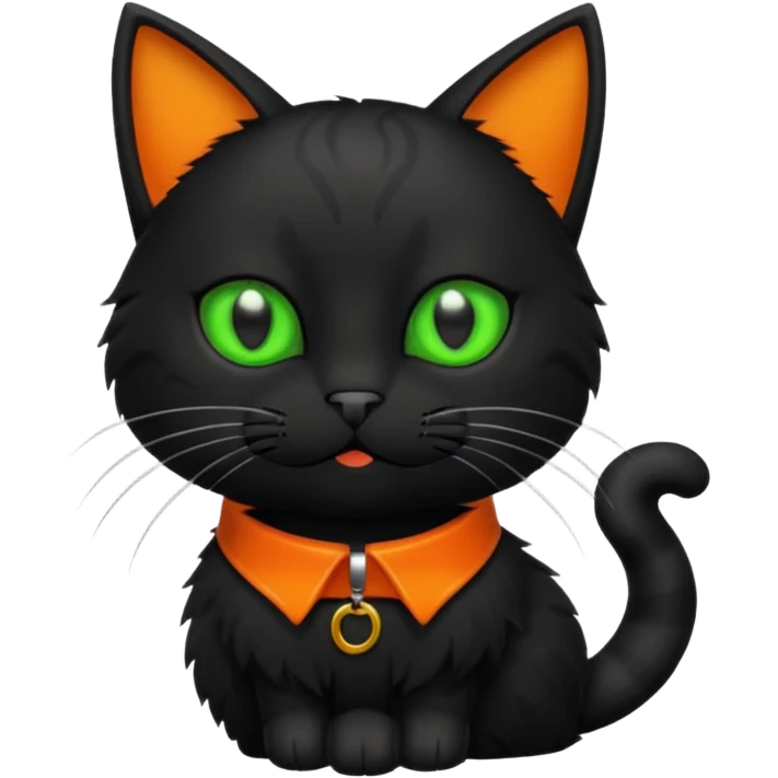 Halloween cat  emoji