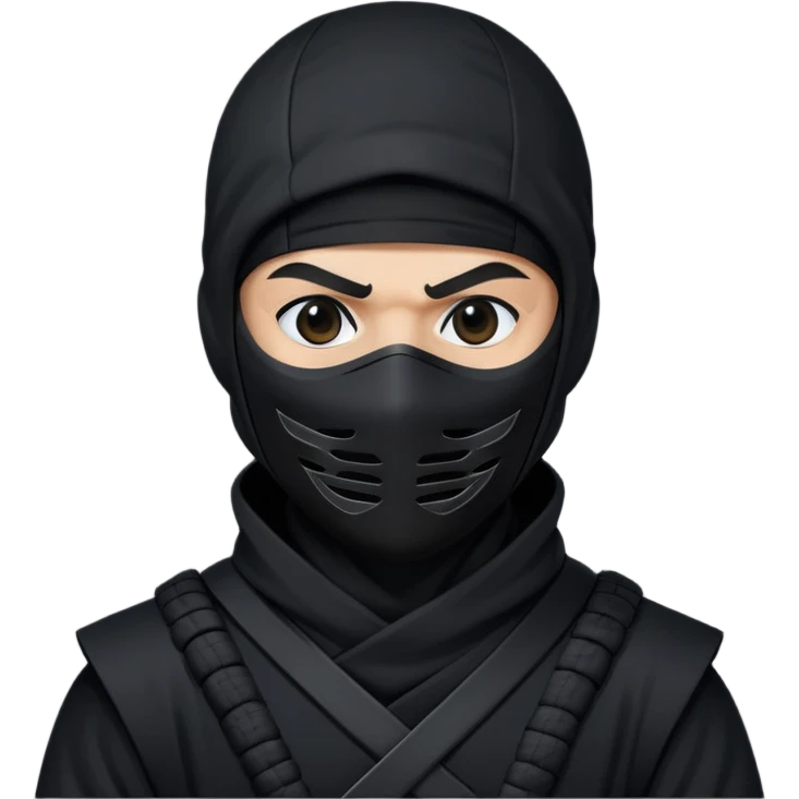 black ninja emoji