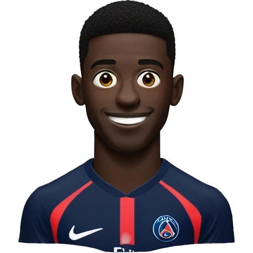 Ousmane Dembélé, PSG emoji