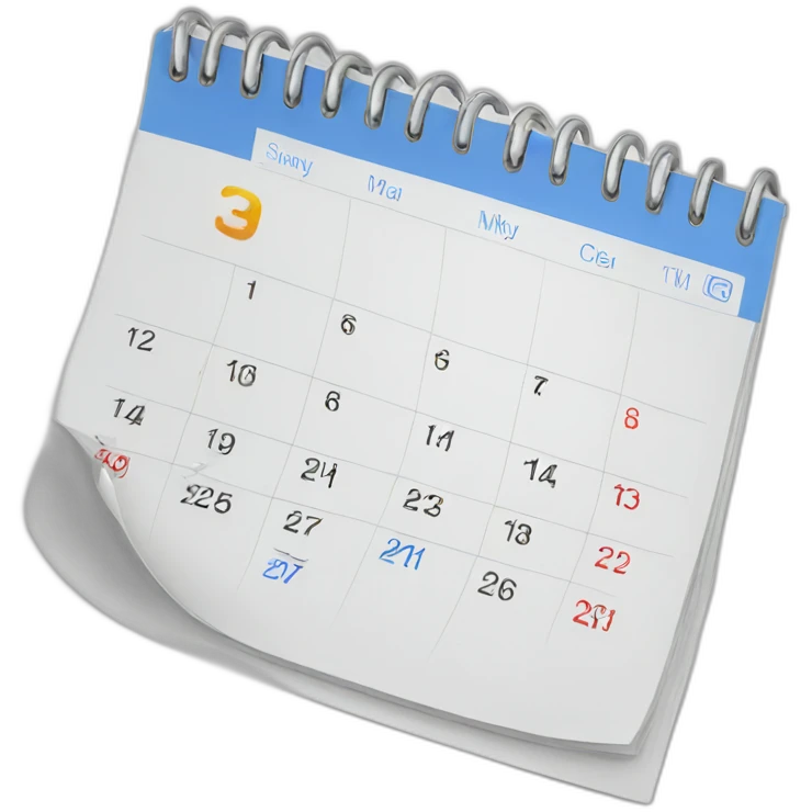 calendar emoji
