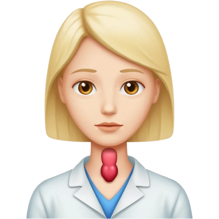 neck with big thiroid emoji