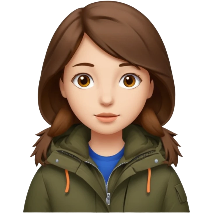 girl in parka emoji