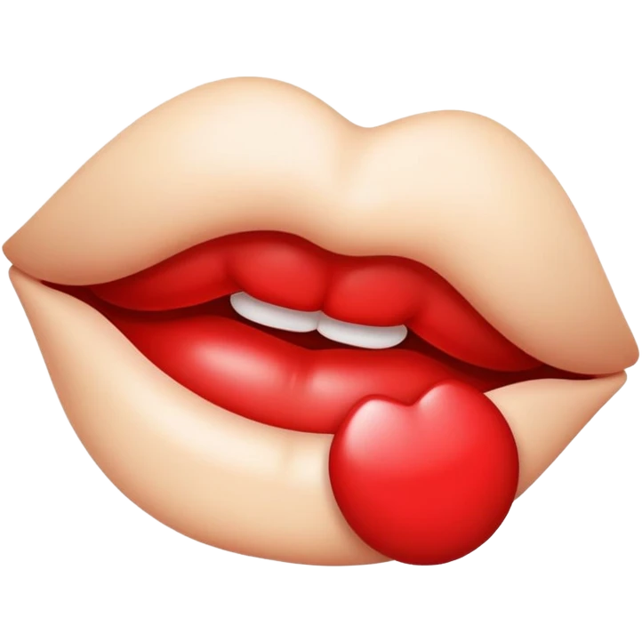 Lip bits emoji