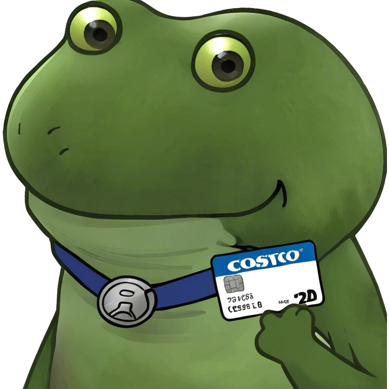 Costco membership card emoji