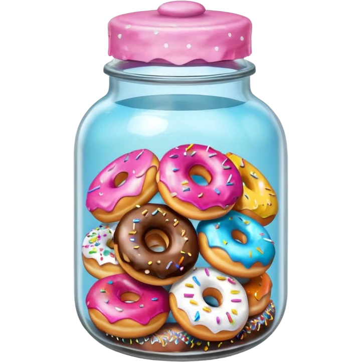 donut jar emoji