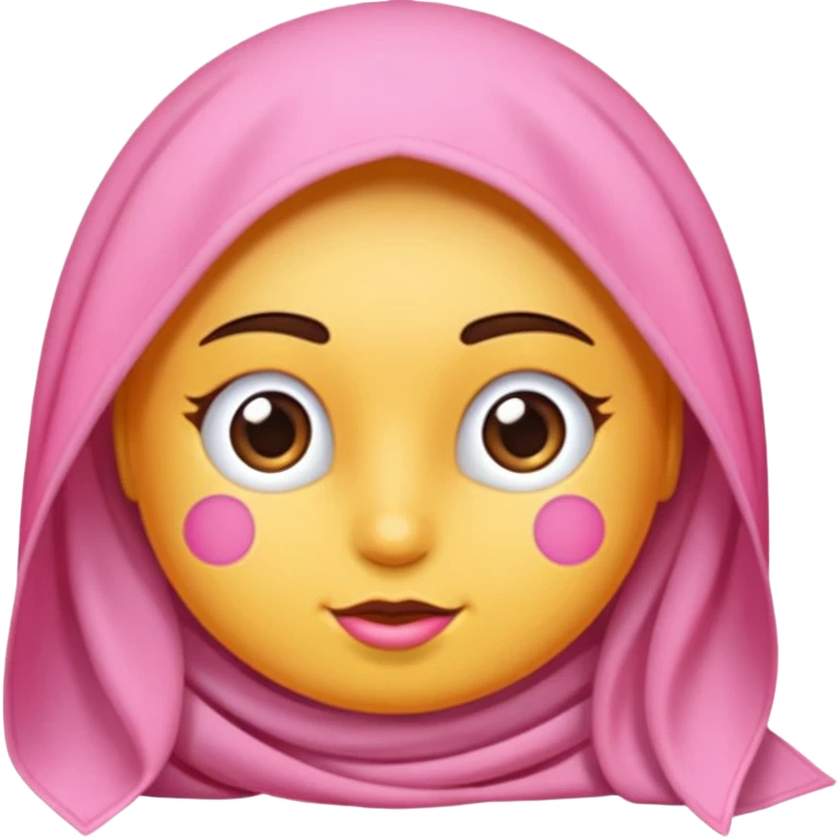 Beyaz kalp ve pembe kurdele q emoji