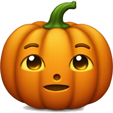 cute pumpkin emoji
