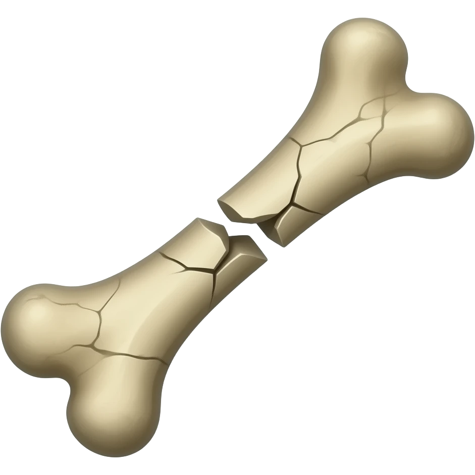 Fracture emoji