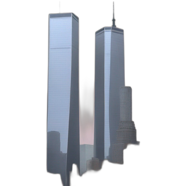 world trade center towers emoji