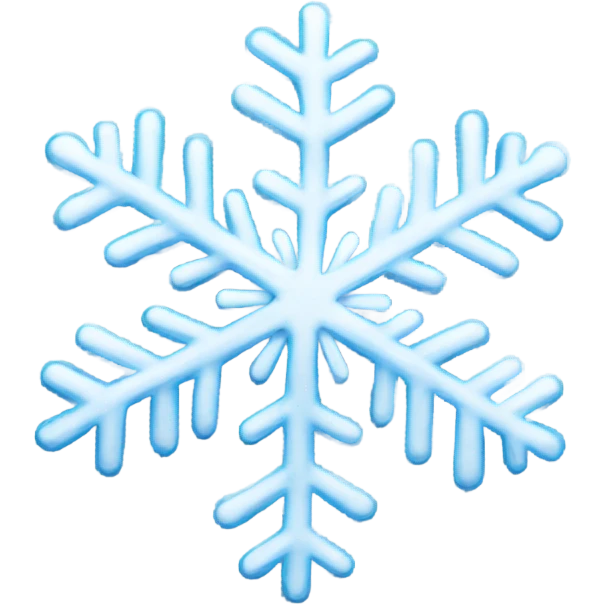 Snowflake emoji