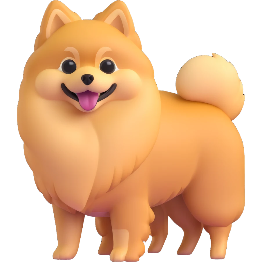 German Spitz dog emoji