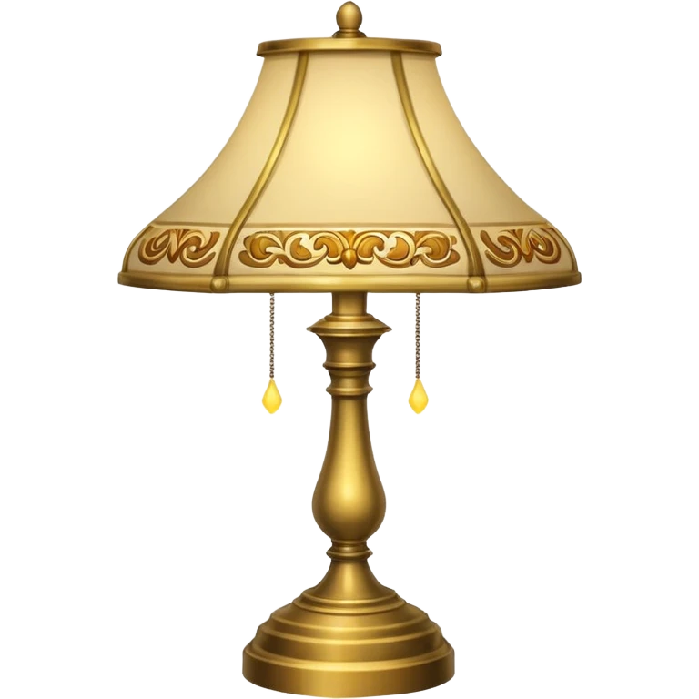 A lamp emoji