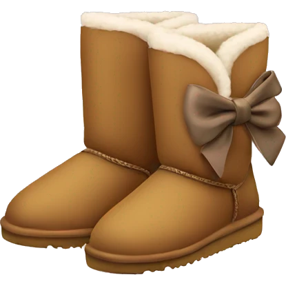 Bow Uggs  emoji