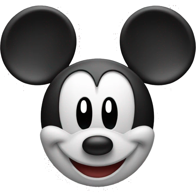 Mickey Mouse emoji
