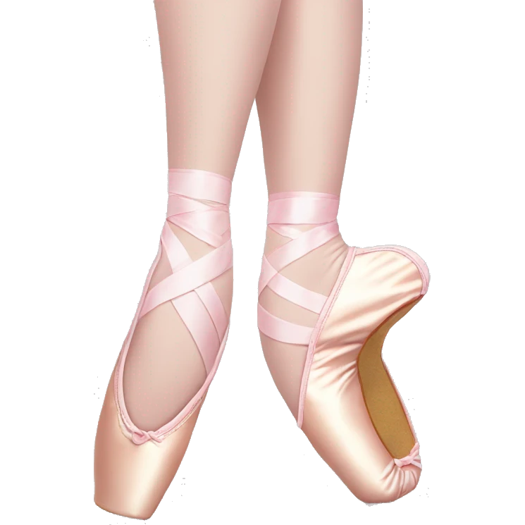 Ballet pointe shoes  emoji